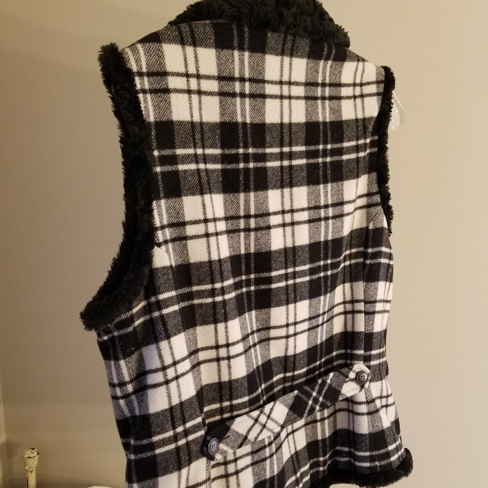 Woolrich Womens size S Wool Vest - Picture 3 of 5